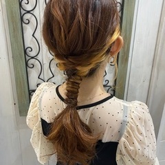 ヘアセットいたします