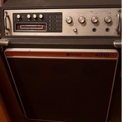 昭和レトロ　カラオケ Clarion  ジャンク