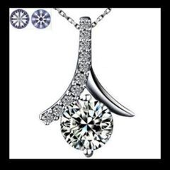 ▼③M→→→j31-3番ー1.25ｃｔブリリアントラウンドパヴェペンダントＤＸ の画像