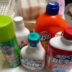 【お掃除グッズセット】洗濯機、キッチン、浴槽掃除