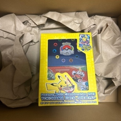 ポケモンカード　横浜記念デッキ　ピカチュウ　　シュリンク付