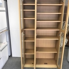 ニトリ ブックシェルフ 本棚 程度良好 食器棚としても