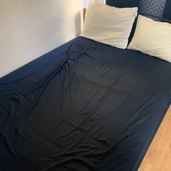【無料】セミダブルベッド   枕2つ付き
