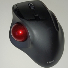 Digio2 マウス 無線 トラックボール 5ボタン 光学式 ブ...