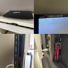 【動作確認済・注意点あり】シャープ40インチ　テレビスタンド付き　LC-40V5の画像