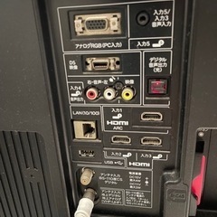 【動作確認済・注意点あり】シャープ40インチ　テレビスタンド付き　LC-40V5の画像