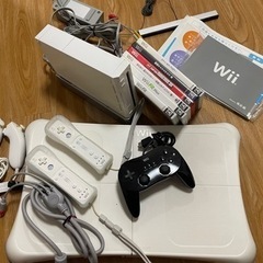 【お取引完了しました】
Wiiフィットとソフト6本セット