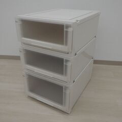 衣装ケース3段【小金井市民限定】（小金井市再生家具）品番：07-...