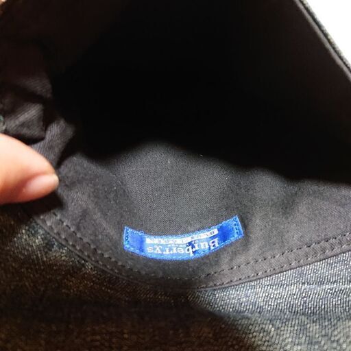 BURBERRYショルダーバッグ デニム ショルダーバッグ