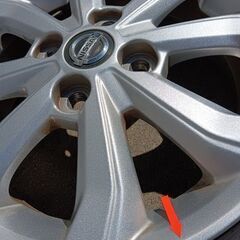  冬 デイズ 日産純正【富山】ニッサン 日産 デイズ純正【~90％ 富山】DAYZ ルークス 日産純正 アルミ TOYO 冬 155/65R14 中古4本 14インチ 車検対応の画像
