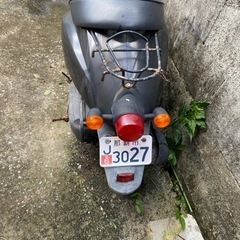 原付バイク、ジャンク品の画像