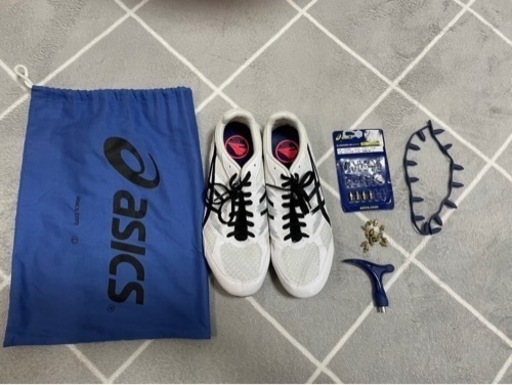 ★8/13～16お取引限定★アシックス 陸上スパイクセット28cm 使用少なめ