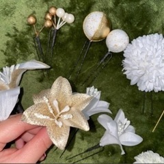 成人式/髪飾り/振袖/浴衣/着物の画像