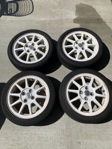 HT81S   スイフトスポーツ　純正オプションホイール　アルトワークス　ワゴンR  スティングレー　スズキ　ダイハツ　軽