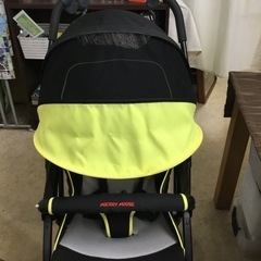 西松屋　ベビーカー（ミッキーマウス柄）の画像