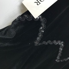 サテン　スパンコール　ベロアミニスカート　ダンス　M〜Lの画像