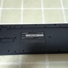 エレコム製ワイヤレスキーボード　USEDの画像