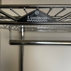 【⭐️値下げ⭐️値下げ】メタルラック ハンガー　（ルミナス）の画像