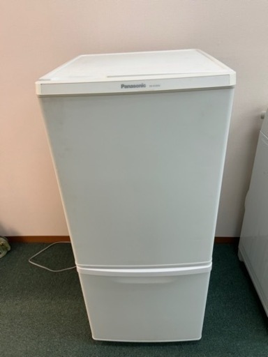美品　Panasonic ノンフロン冷凍冷蔵庫　NR-B14BW-W 2019年製