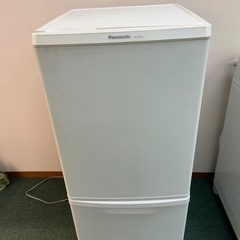 美品　Panasonic ノンフロン冷凍冷蔵庫　NR-B14BW-W 2019年製