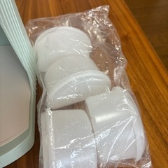 【決まりました5.30⠀】電動ふわふわ とろ雪 かき氷器 製氷カップ付き グリーンの画像