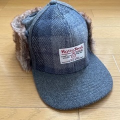 HARRIS TWEED  トラッパーキャップ