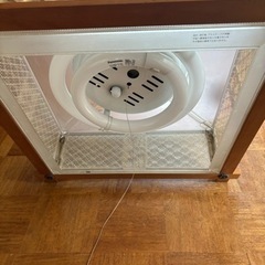 【無料でお譲りします】電気傘　レトロ　昭和　和室　電球つき　の画像