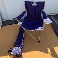 アウトドアチェア　サザンポート　紺色