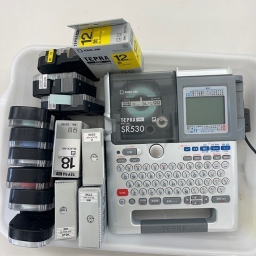 【お取引中】キャンセル待ち　中古 キングジム　テプラ プロ TEPRA PRO SR530 オフィス 事務用品　
