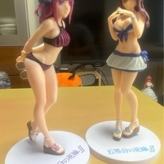 ☆ 『五等分の花嫁∬  』✨中野二乃＆✨中野三玖《水着姿ver.》プレミアムフィギュア❣️の画像