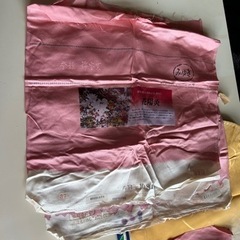 大振り袖　切った　残り　ハギレの画像