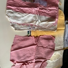 大振り袖　切った　残り　ハギレの画像