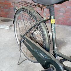 ママチャリ自転車　錆、傷や汚れあり　運転できますの画像