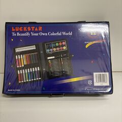 中古品　お絵描きセット　LUCKSTAR