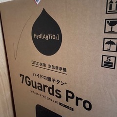 DR.C医薬　空気清浄機7Guards pro 38畳　ブラック
