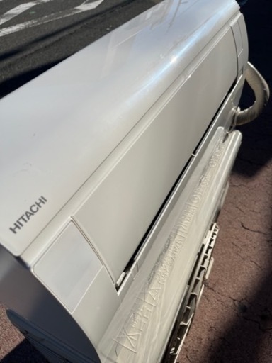 日立【RAS-W28K】白くまくん ファンロボ ステンレス・クリーン フィルター自動掃除 エアコン 10畳 2020年製 喫煙環境使用