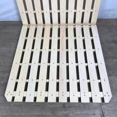 97 すのこ シングルベッド 2枚セットの画像