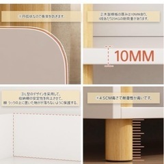 SUOKOMR 木製ラック 収納ラック 木製棚板 オープンシェルフ オープンラック 木製収納棚 3段4段5段本棚 組立本棚 大容量 組み立て式 マガジンラック コンパクト 多用途 耐久性 省スペース ディスプレイラック本棚 家庭やオフィス 収納便利 組立簡単 組立説明書付き (五段)の画像