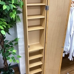 【取りに来られる方限定！！】ミラー付きスリムラック　の画像