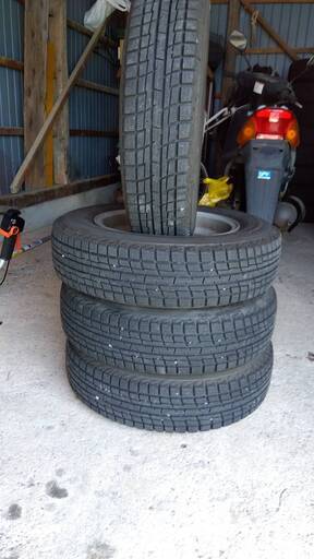 ヨコハマ ice GUARD iG60 4本 スタッドレスタイヤ　ホイル付　145/80R13 75Q