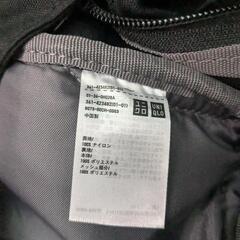 UNIQLO ユニクロ バックパック リュック ブラックの画像