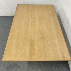 シギヤマ家具工業 SAVONA II ダイニングテーブル 無段階 ペダル昇降式 木製 リフティング リビングテーブル 中古家具 店頭引取歓迎 R8576の画像