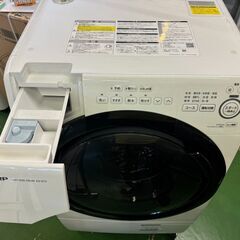 【愛品館八千代店】SHARP　2022年製　ドラム式洗濯機　ES-S7Gの画像