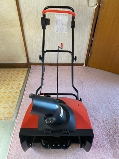 【終了】電動除雪機 スノーエレファント