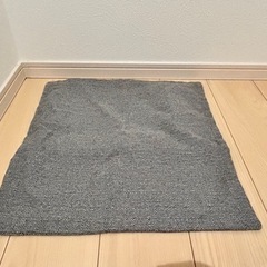 クッションカバー　グレー　ほぼ未使用