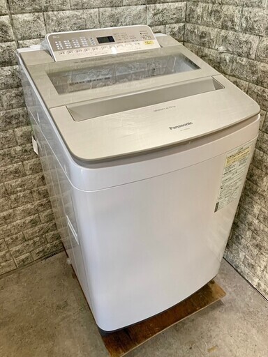 【美品】大阪送料無料★3か月保障付き★洗濯機★2019年★パナソニック★9.0kg★NA-FW90S6-N★S-195