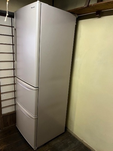 Panasonic 365L 自動製氷不可 3ドア冷凍冷蔵庫 NR-C379M-P 2010年製