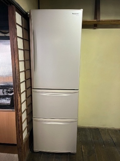 パナソニック冷凍冷蔵庫　NR-C379M-P形2010年製