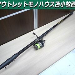 ロッドリールセット 釣具 ダイワ カーボウィスカー プロスイング...