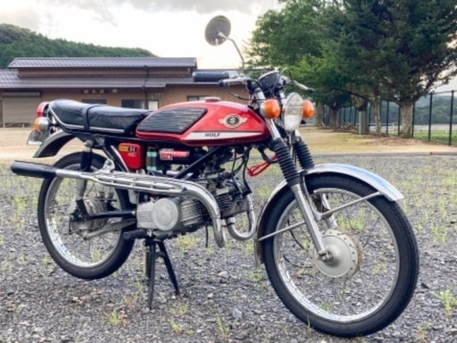 スズキ　T90/125　ウルフ用　純正ガソリンタンク スズキT90/125ウルフ用純正ガソリンタンク